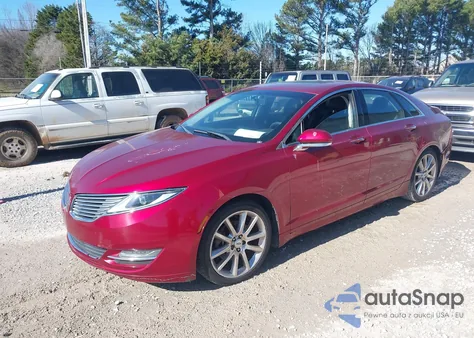 2014 Lincoln Mkz z USA, uszkodzony, nr VIN 3LN6L2G93ER819458